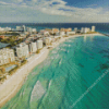 Mexico Cancun Beach Landscape Diamond Painting