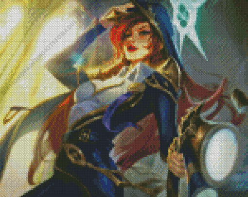 Miss Fortune Character Diamond Painting