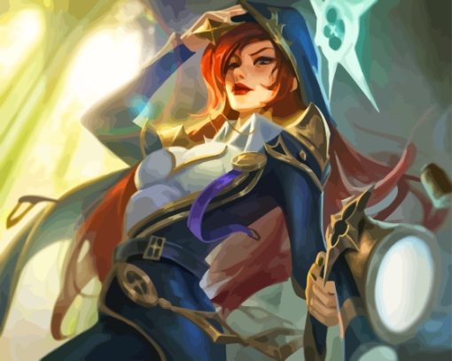 Miss Fortune Character Diamond Painting