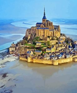 Mont Saint Michel France Diamond Painting