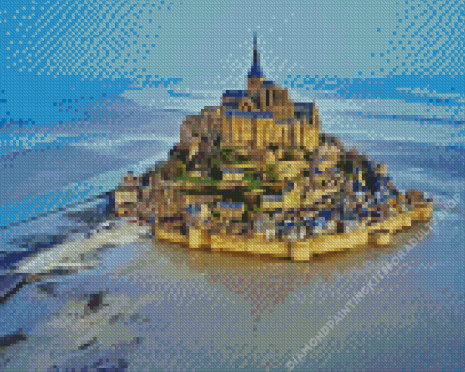 Mont Saint Michel France Diamond Painting