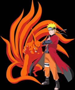 Naruto Kurama And Uzumaki Characters Diamond Painting