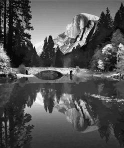 Nature By Ansel Adams Diamond Painting