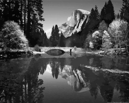 Nature By Ansel Adams Diamond Painting