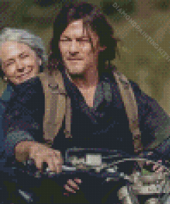 Norman Reedus The Walking Dead Diamond Painting