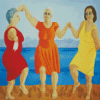 Old Fat Ladies Dancing Diamond Painting