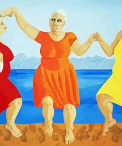 Old Fat Ladies Dancing Diamond Painting