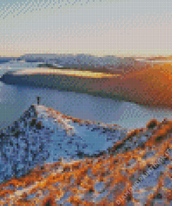 Otago Winter Landscape Diamond Painting