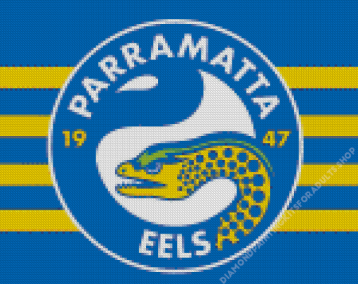 Parramatta Eels Logo Diamond Painting