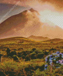 Pico Portugal Landscape Diamond Painting