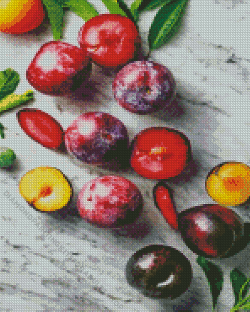 Plum Fruits Diamond Painting