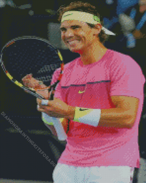 Rafael Nadal Diamond Painting