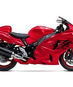 Red Hayabusa Motorcycle Diamond Painting