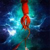 Red Sea Squid Diamond Painting