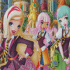 Regal Academy Anime Girls Diamond Painting