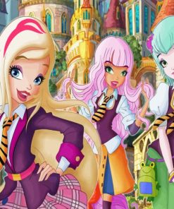 Regal Academy Anime Girls Diamond Painting