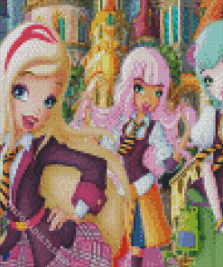 Regal Academy Anime Girls Diamond Painting