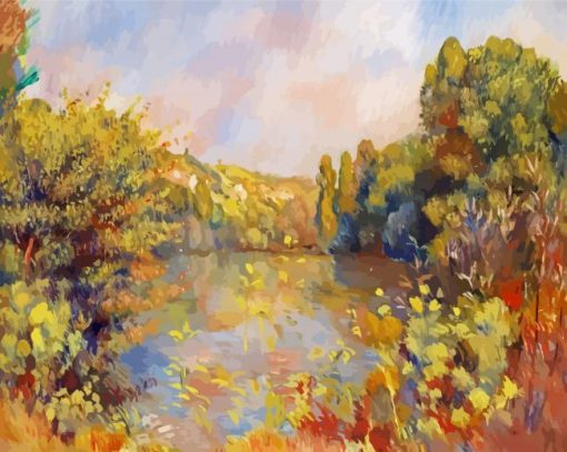 Renoir Landscape Diamond Painting