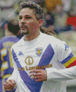 Roberto Baggio Italian footballer Diamond Painting