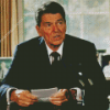 Ronald Wilson Reagan Diamond Painting