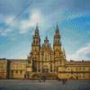 Santiago De Compostela Cathedral Plaza Diamond Painting