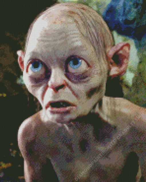 Smeagol The Lord Of The Rings Diamond Painting