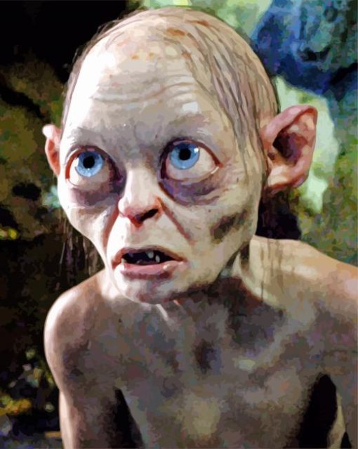 Smeagol The Lord Of The Rings Diamond Painting