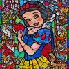 Snow White Disney Stained Glass Diamond Painting