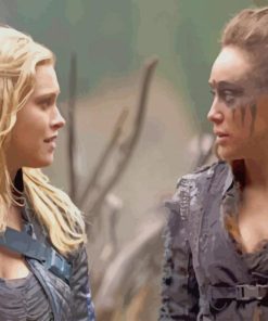 The 100 Characters Lexa And Clarke Diamond Painting