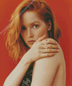 The Actress Ellie Bamber Diamond Painting