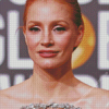 The American Actress Jessica Chastain Diamond Painting