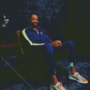 The American Basketballer Walt Frazier Diamond Painting