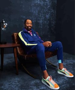 The American Basketballer Walt Frazier Diamond Painting