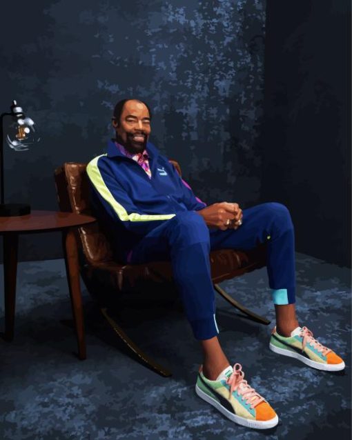 The American Basketballer Walt Frazier Diamond Painting