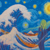 The Great Wave of Kanagawa Diamond Painting