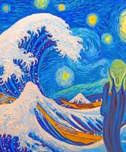 The Great Wave of Kanagawa Diamond Painting