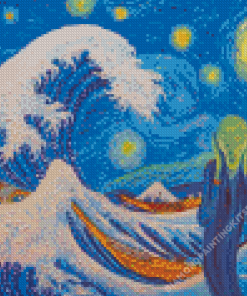 The Great Wave of Kanagawa Diamond Painting