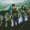 The Maze Runner Characters Diamond Painting