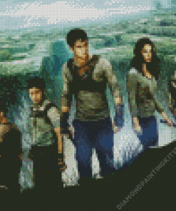 The Maze Runner Characters Diamond Painting