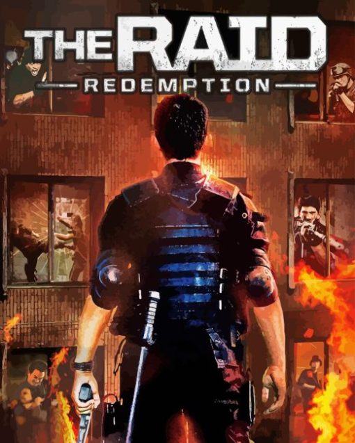 The Raid Poster Diamond Painting