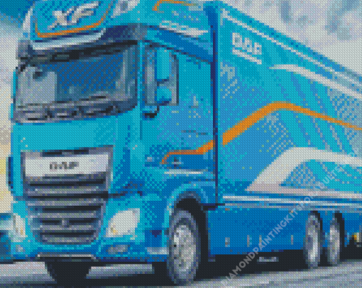 Trucks Daf Diamond Painting