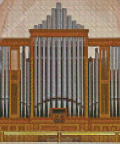 Vintage Pipe Organ Diamond Painting