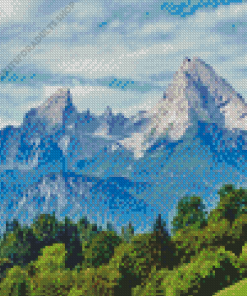 Watzmann Mountain Diamond Painting