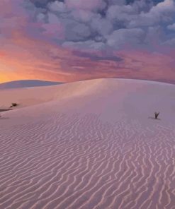 White Sands New Mexico Diamond Painting