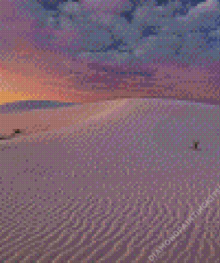 White Sands New Mexico Diamond Painting