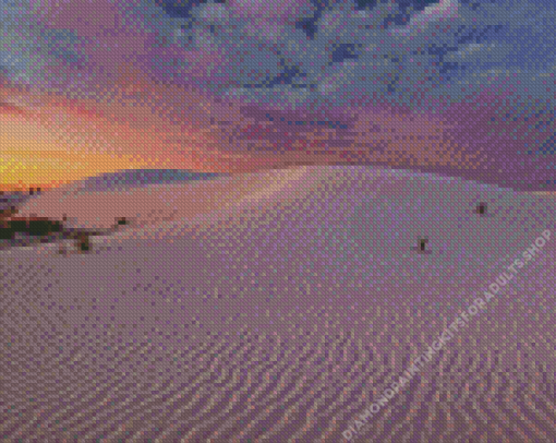 White Sands New Mexico Diamond Painting