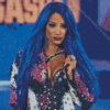 WWE Sasha Banks Diamond Painting