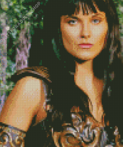 Xena Warrior Princess Character Diamond Painting