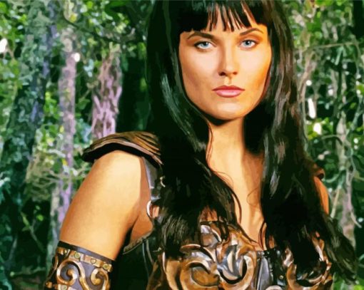 Xena Warrior Princess Character Diamond Painting