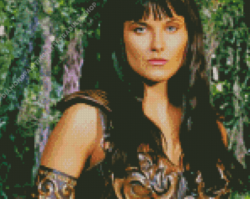 Xena Warrior Princess Character Diamond Painting